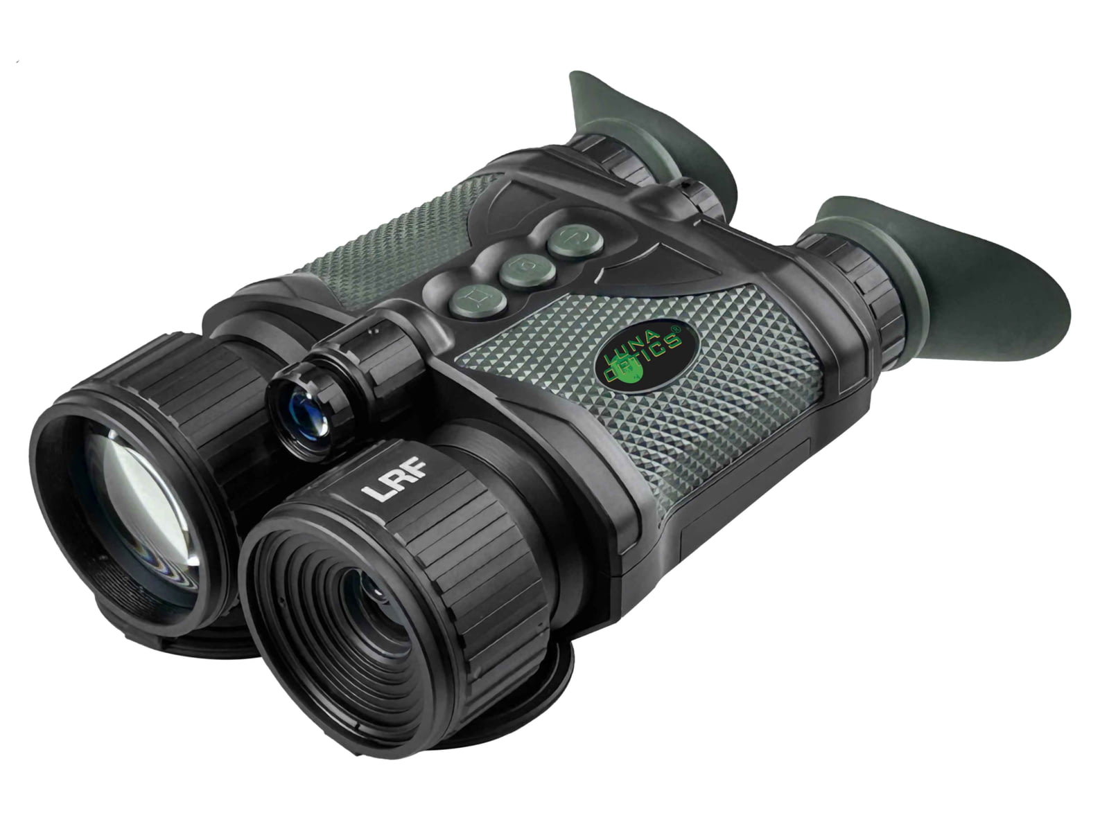 Luna Optics Quantum 6-36x50mm Digital Day/Night Binocular Integrated 1500m Laser Rangefinder 2K Video Resolution Black