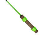 Lunkerhunt First Ice Rod Fluorescent Green 27in