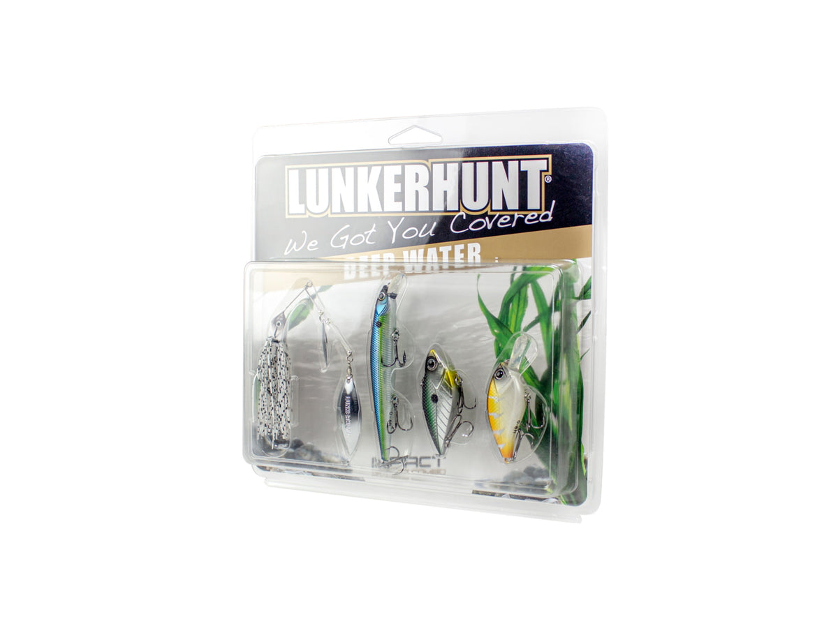 Lunkerhunt Impact Series Deep Water Combo Assortment IDCW01