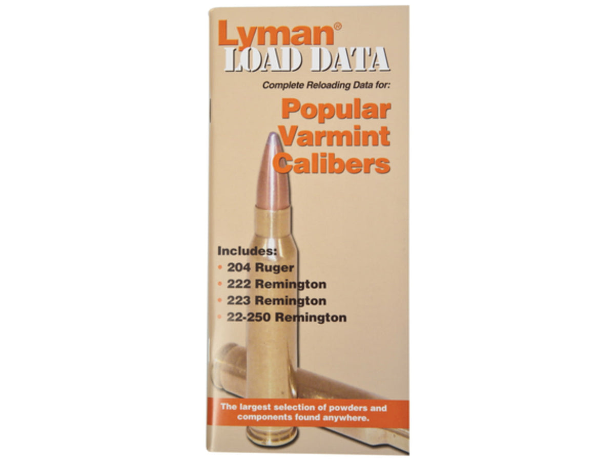 Lyman Load Data Book for 20 22 Cal 9780008