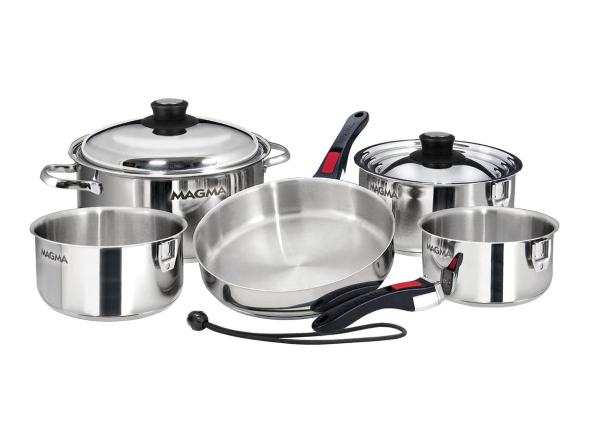 Magma 10 Piece Induction Cookware Nestable A10-360L-IND