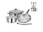 Magma 7 Piece Induction Cookware Nestable A10-362-IND