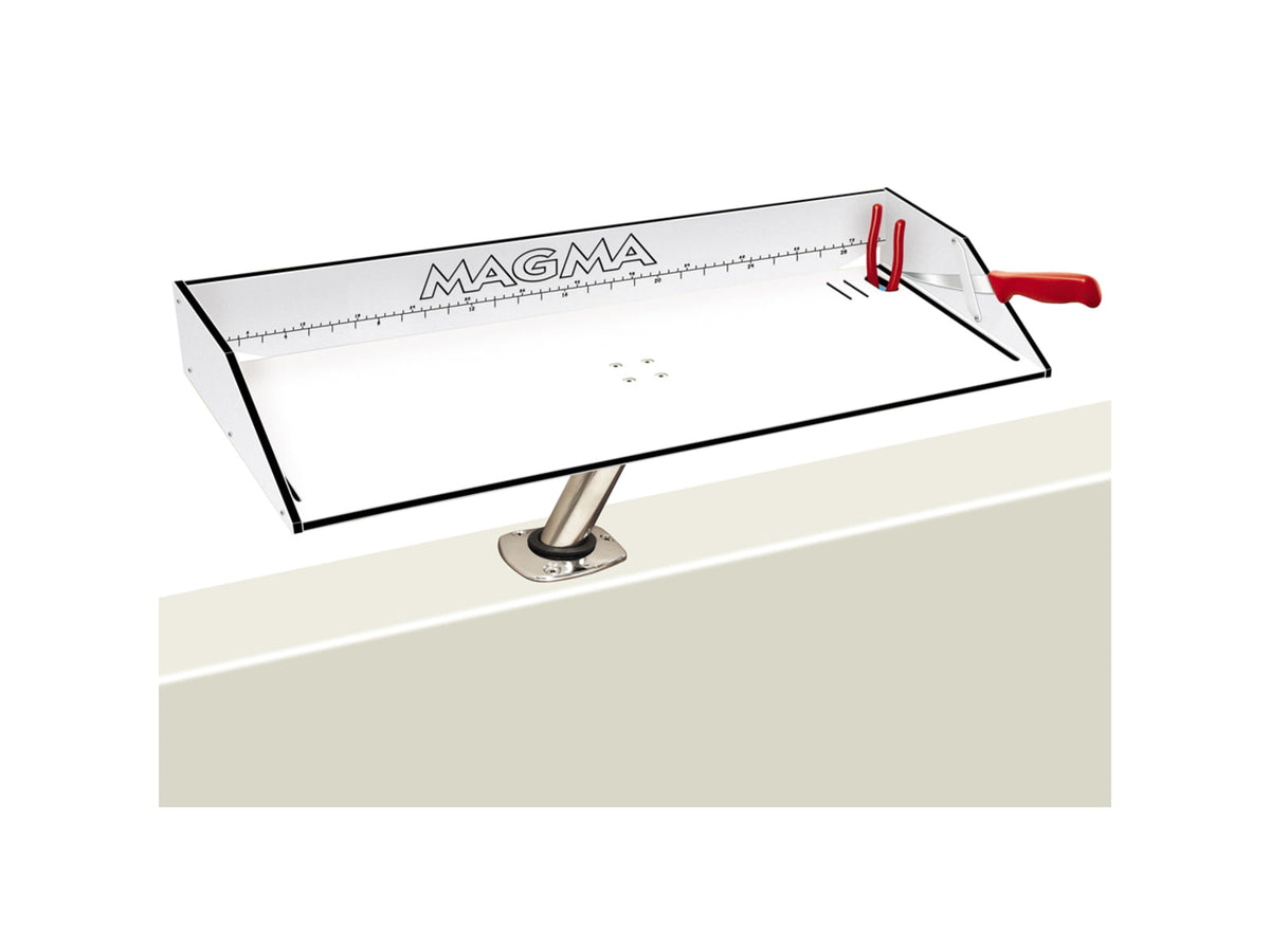 Magma Bait/Filet Mate Table w/LeveLock Mount - 31" - White/Black T10-313B