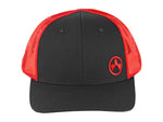 Magpul Industries Icon Trucker Hat Black/Red M/L MAG1106-003