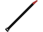 Magpul Industries DAKA Gear Straps 12in x 0.75in 4 Pack Matte Black/Red