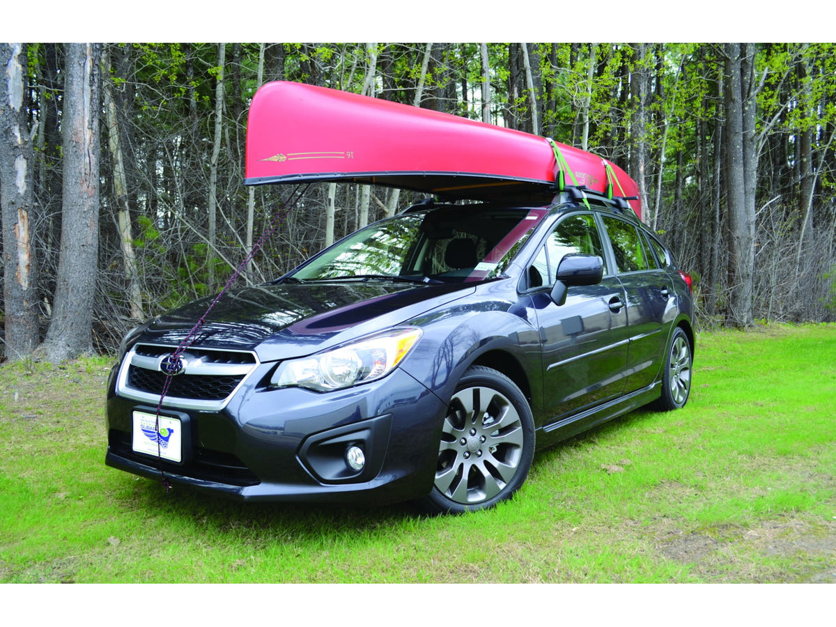 Malone Auto Racks Big Foot Pro Canoe Carrier w/Tie-Downs Gunwale Brackets Side Loading MPG112MD