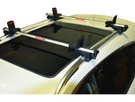 Malone Auto Racks Big Foot Pro Canoe Carrier w/Tie-Downs Gunwale Brackets Side Loading MPG112MD
