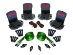 Malone Auto Racks Big Foot Pro Canoe Carrier w/Tie-Downs Gunwale Brackets Side Loading MPG112MD