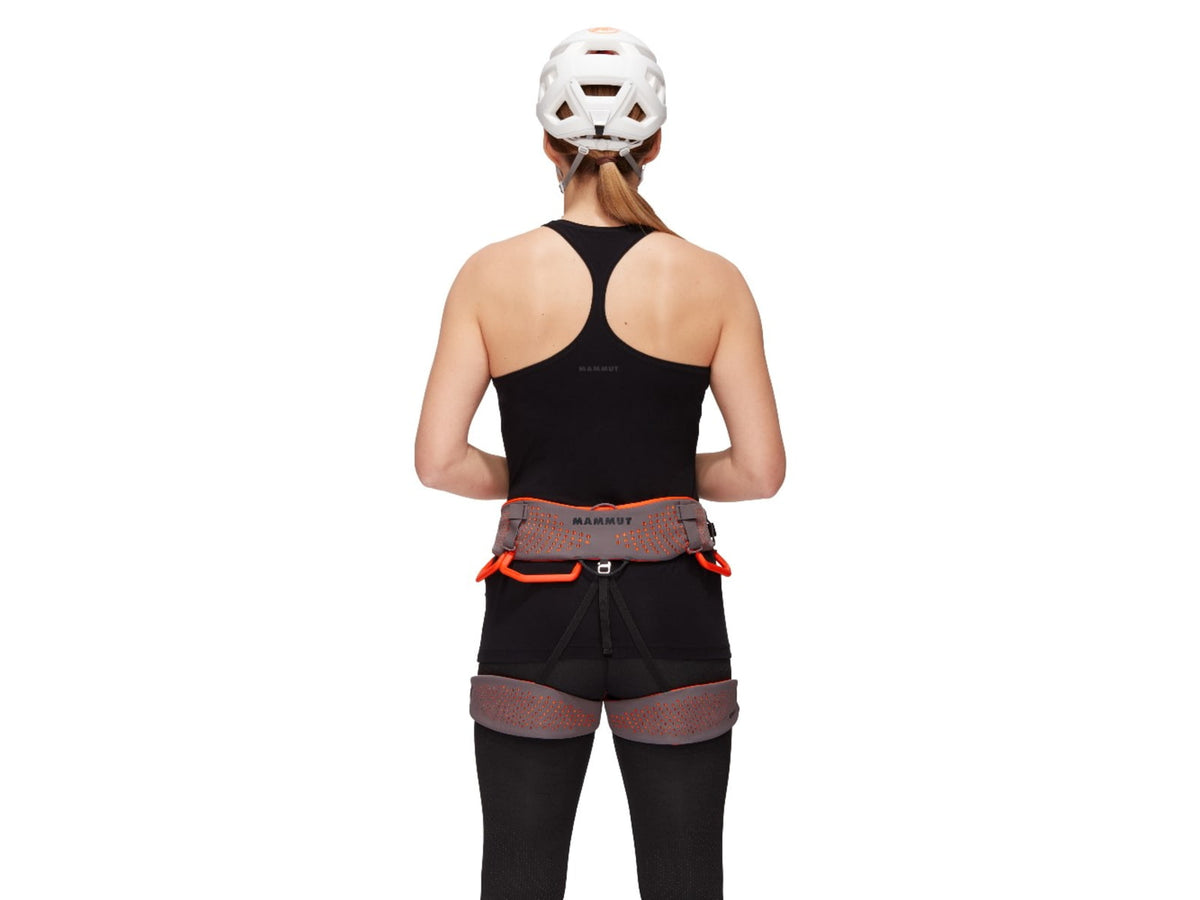 Mammut Comfort Fast Adjust Harness - Women's Shark-Safety Orange L