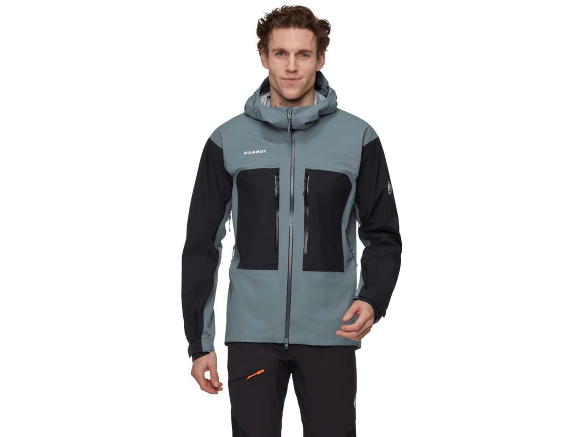 Mammut Taiss HS Hooded Jacket - Men's Strata-Black