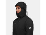 Mammut Rime IN Flex Hooded Jacket - Men's Black L