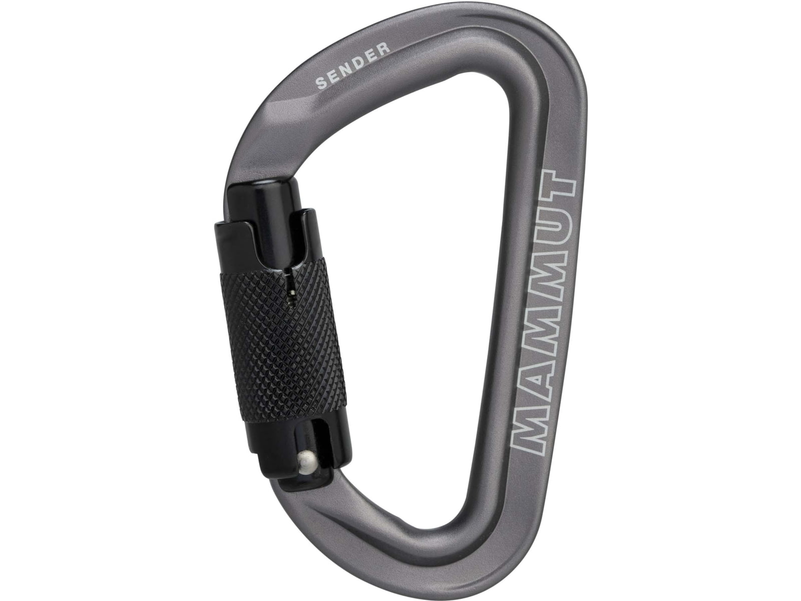Mammut Sender Twistlock Carabiner Twist Lock Grey one size 2040-02540-1602-1