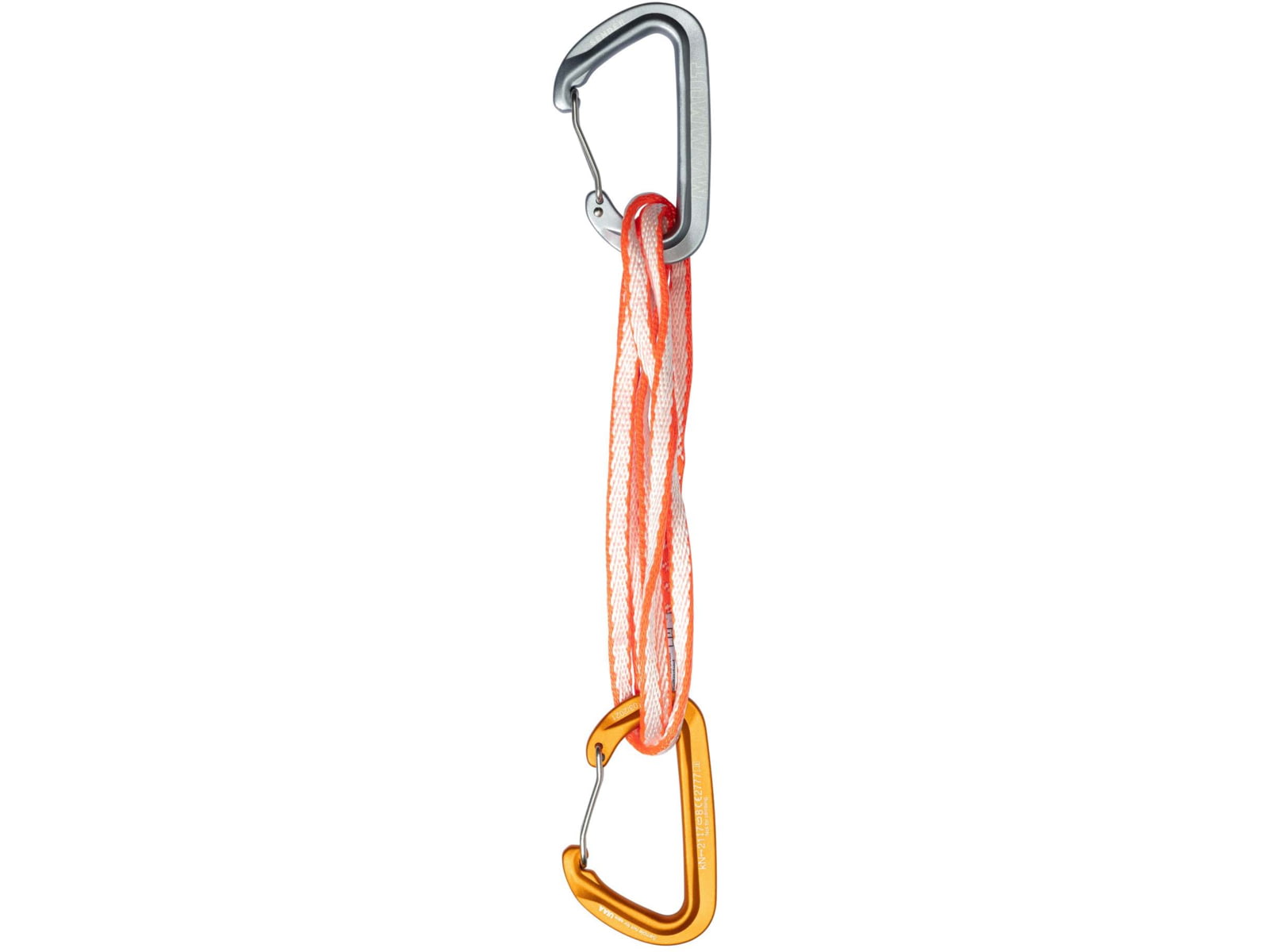 Mammut Sender Wire 60 cm Quickdraw Wire Gate/Wire Gate Light Grey-Gold 60 cm