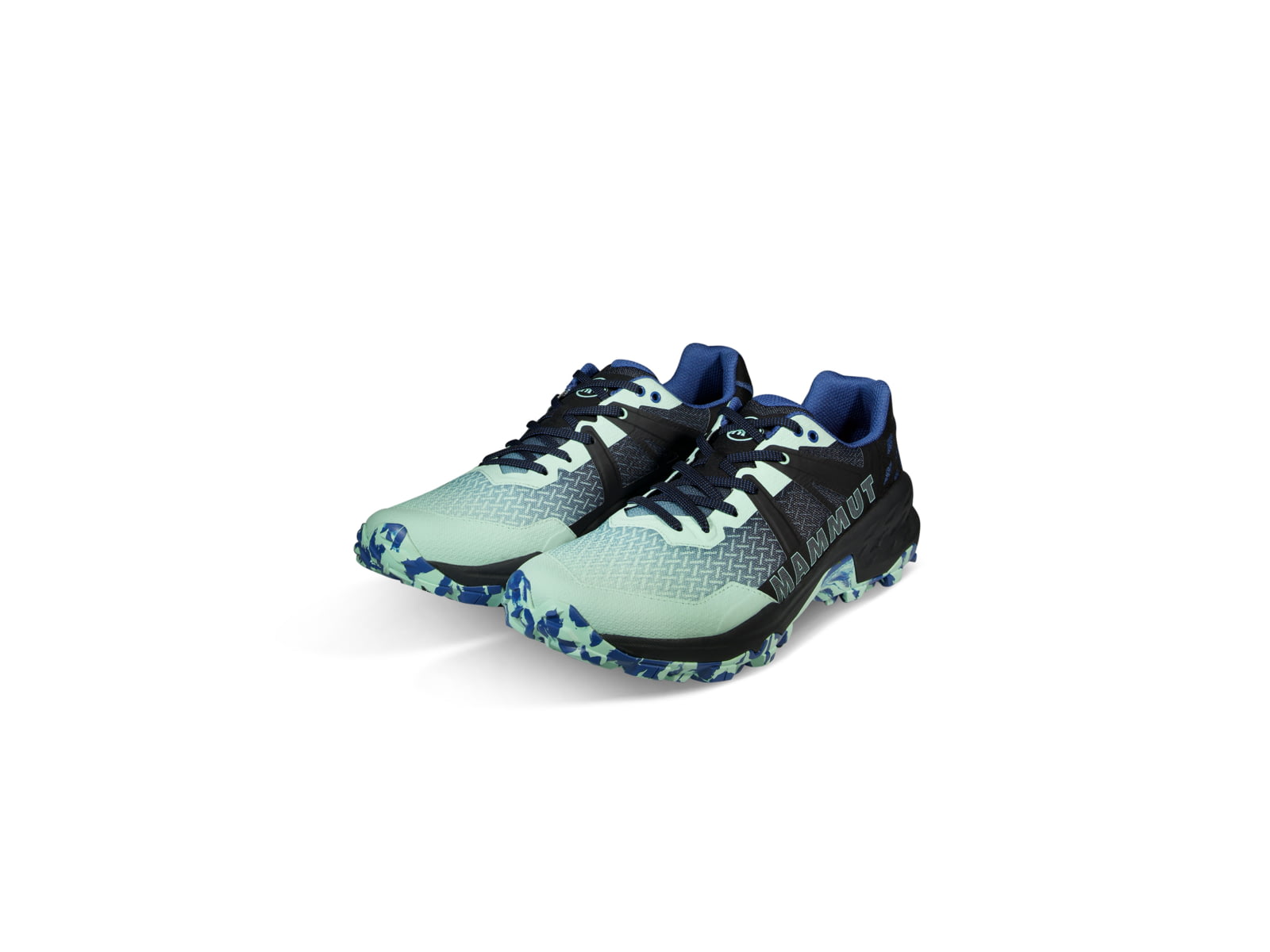 Mammut Sertig II Low Hiking Shoes - Men's Neo Mint-Black US 8