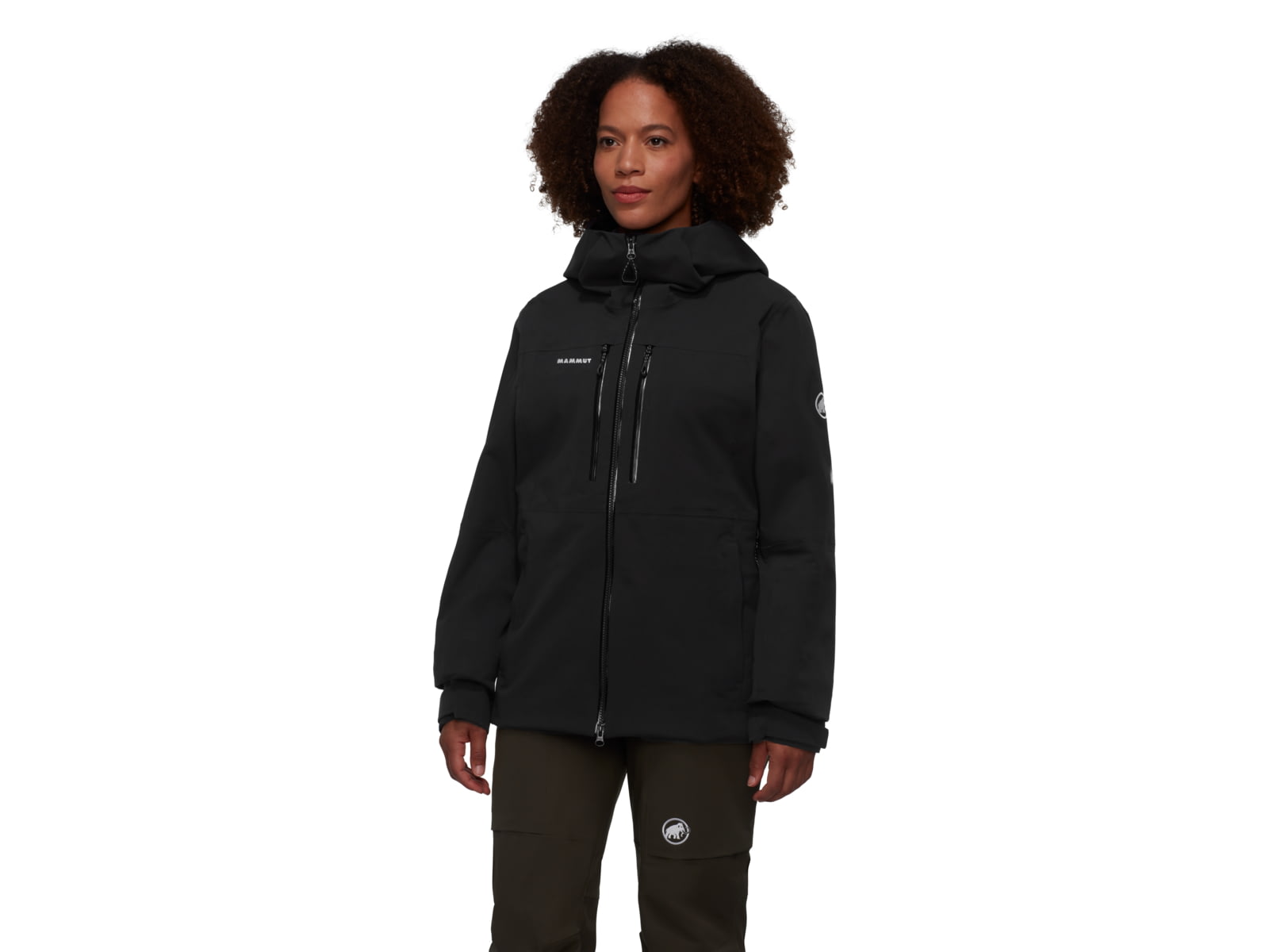 Mammut Stoney HS Hooded Jacket - Women's Black Medium