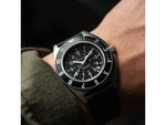 Marathon Steel Navigator w/ Date Automatic Unisex Watches 41mm Sapphire Nylon Defstan Strap Black