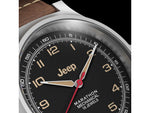 Marathon JEEP SSGPQ on Leather Watch Black 41mm WW194034SS-4001
