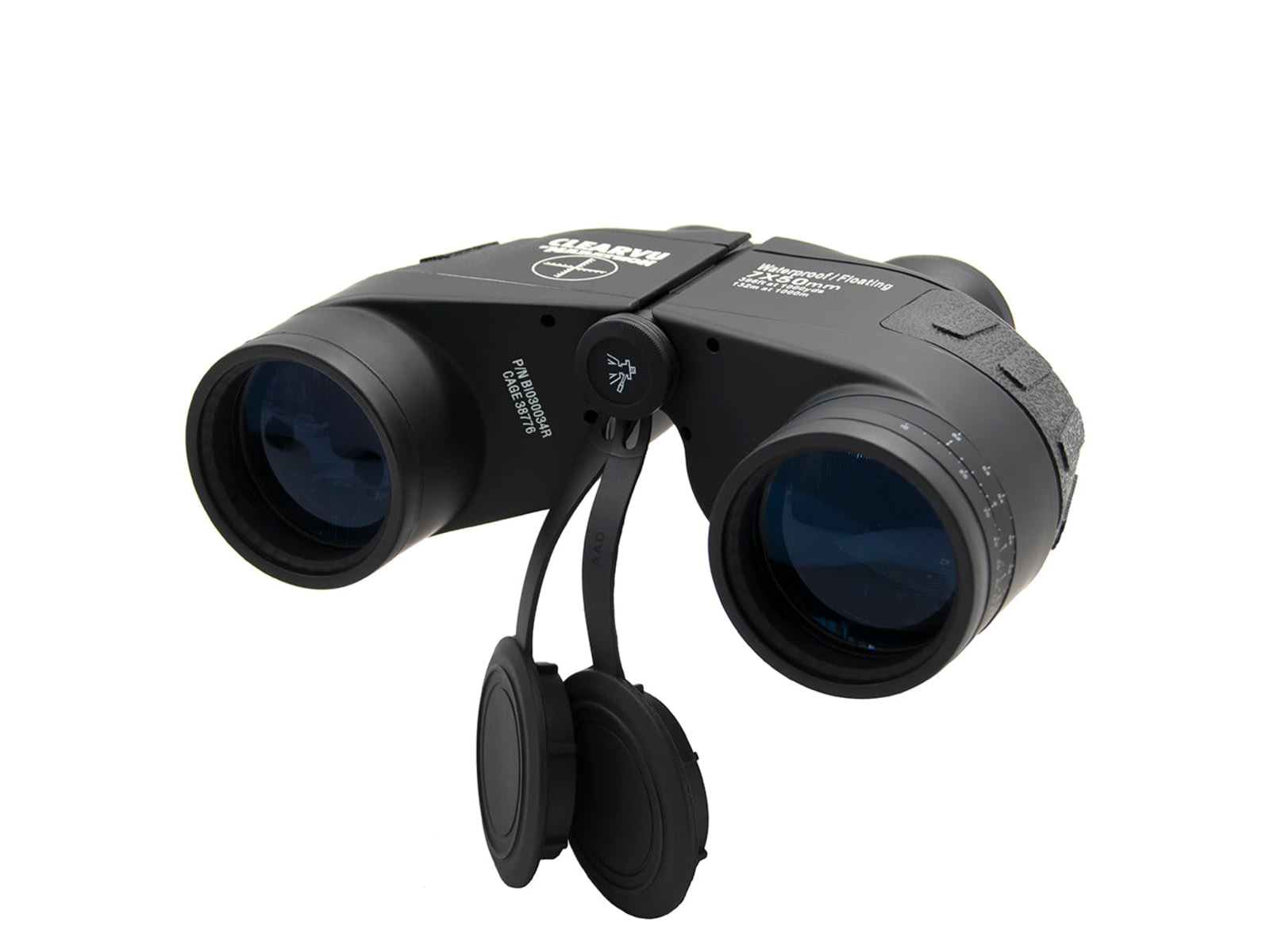 Marathon MARINE 7x50mm BAK-4 Prism Binocular W/Reticle Black BI030034-R