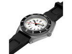 Marathon Rctic Steel Navigator Ssnav On Black 3-Piece Rubber Strap Kit White 41mm