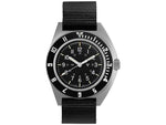 Marathon Sterile Steel Navigator Automatic Unisex Watches 41 mm Sapphire Ballistic Nylon Strap Black