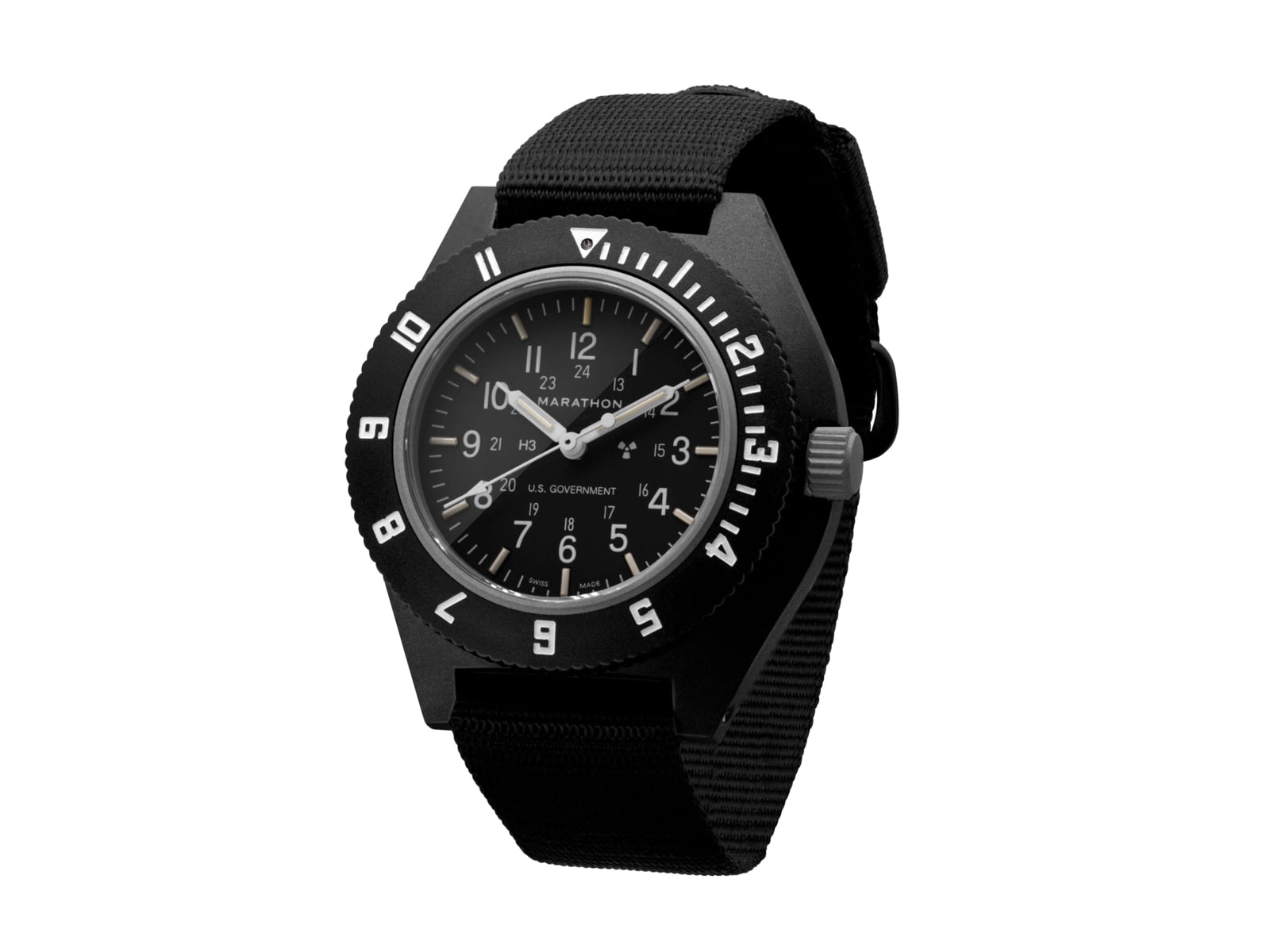 Marathon Pilots Navigator Wristwatch w/Tritium Black