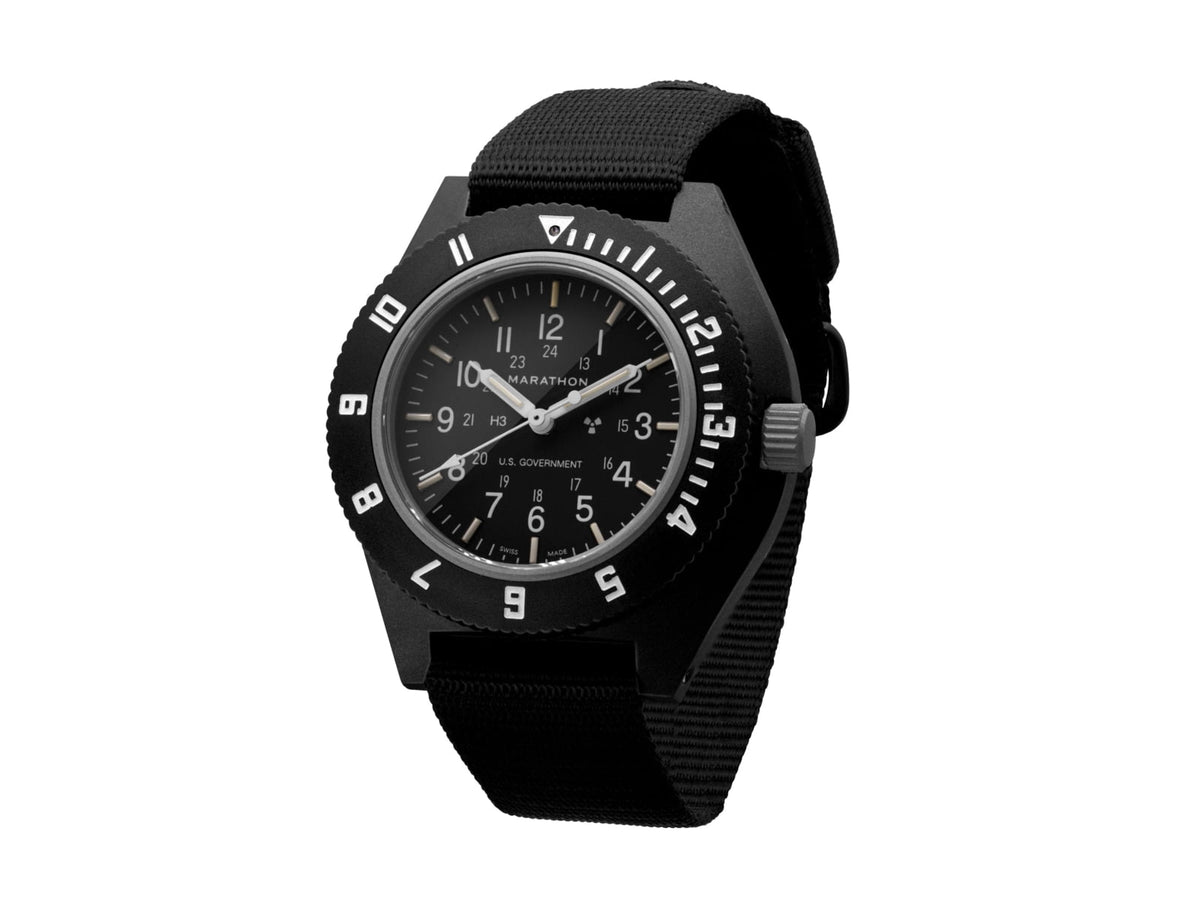 Marathon Pilots Navigator Wristwatch w/Tritium Black