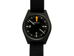 Marathon Unmounted Glow in the Dark Wrist Compass Black Dial Black Nylon DEFSTAN Strap CO194001
