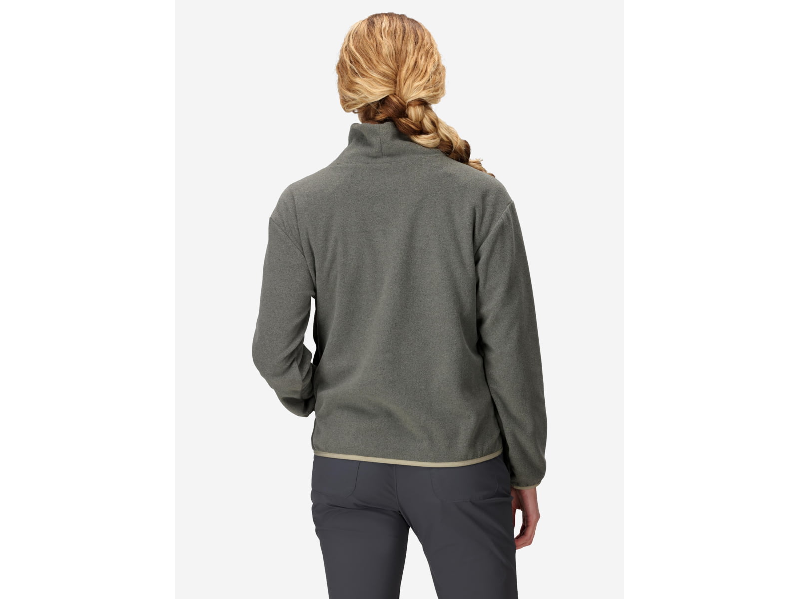 Marmot Felton Fleece Cowl Neck - Womens Shale Grey Heather