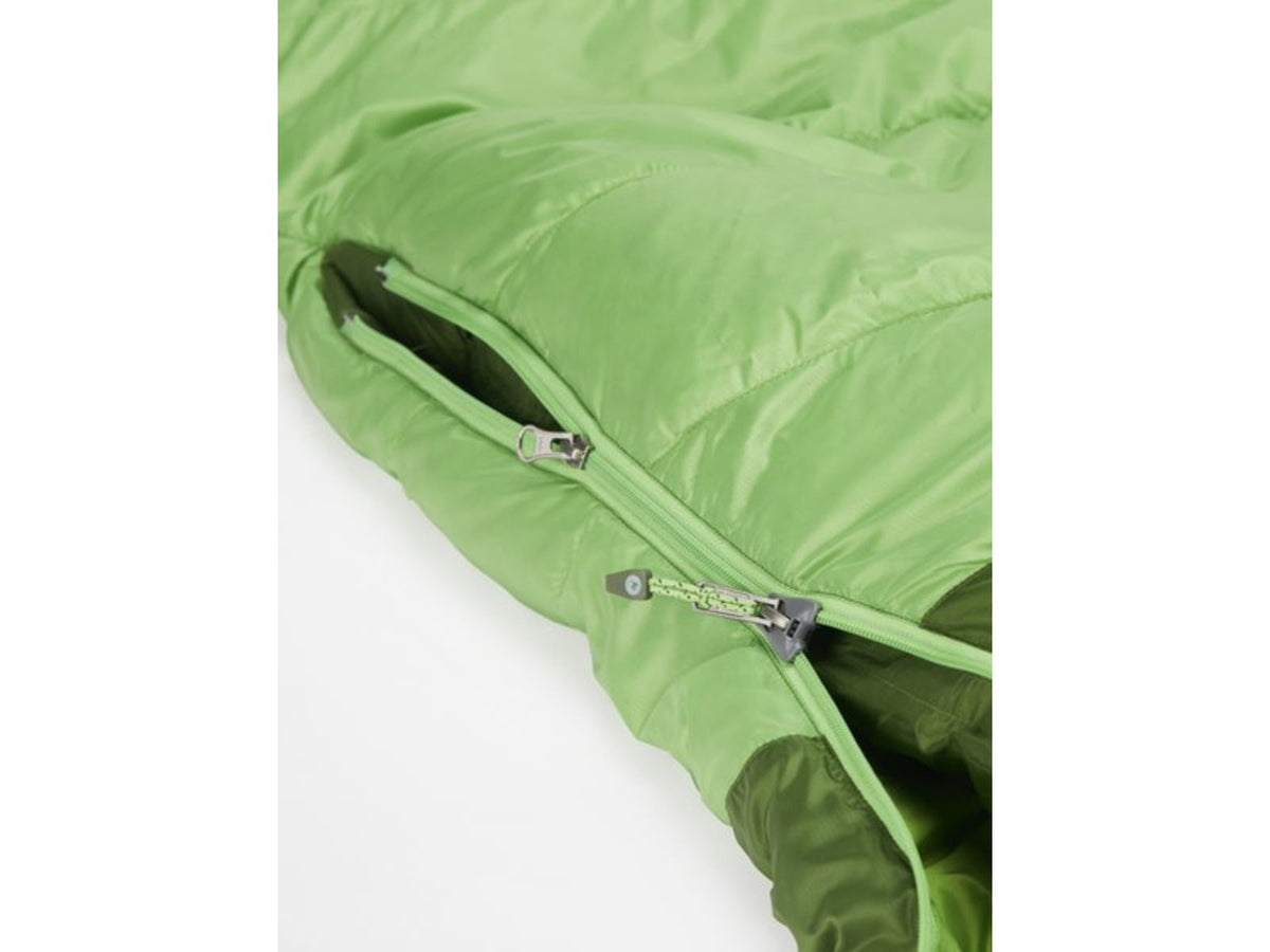 Marmot Hydrogen Sleeping Bag Foliage/Kiwi Left Zipper M14402-21795-LZ