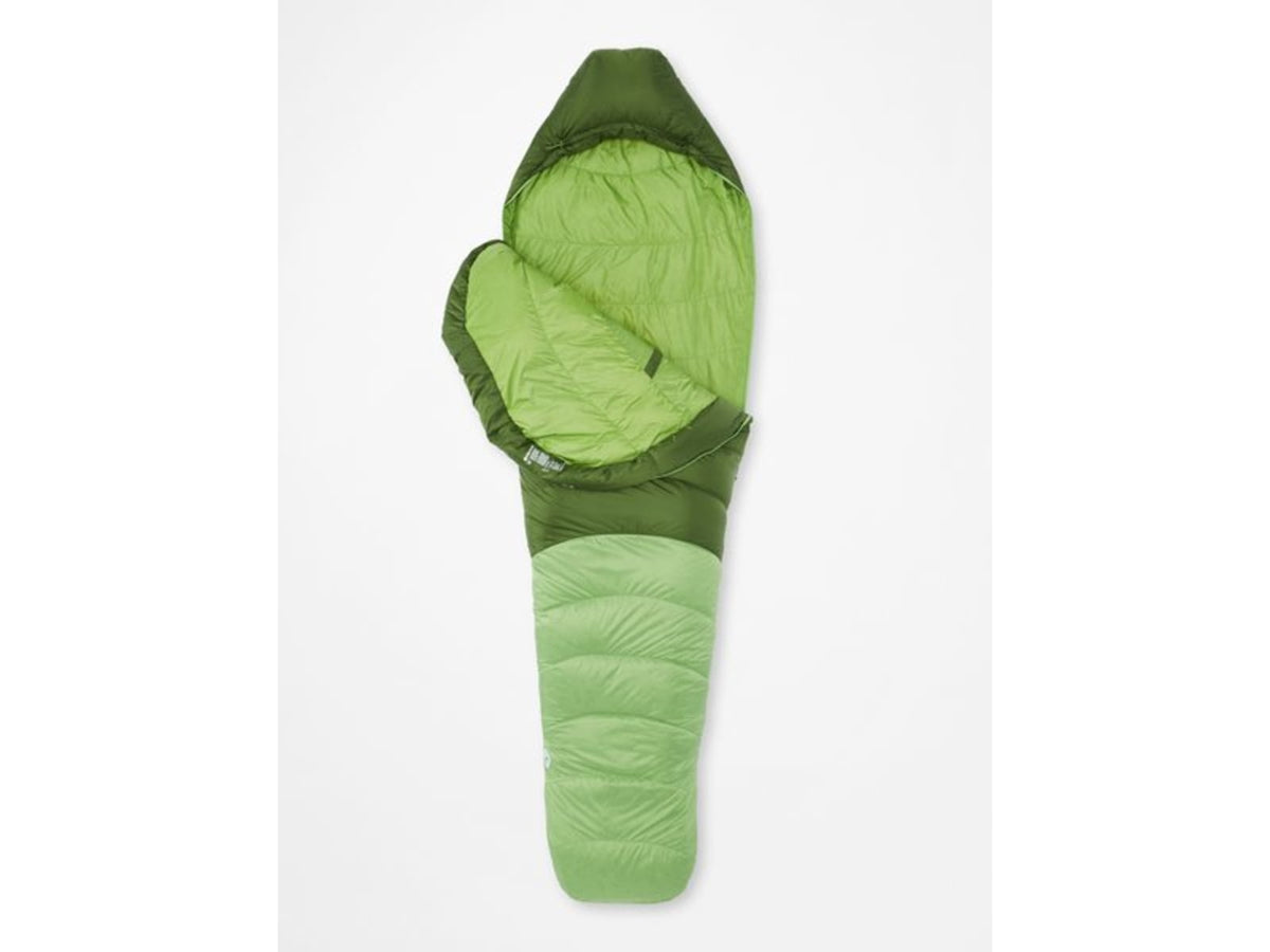 Marmot Hydrogen Sleeping Bag Long Foliage/Kiwi Left Zipper M14403-21795-LZ