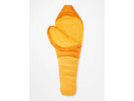Marmot Lithium Sleeping Bag Long Orange Pepper/Golden Sun Left Zipper M14407-21734-LZ