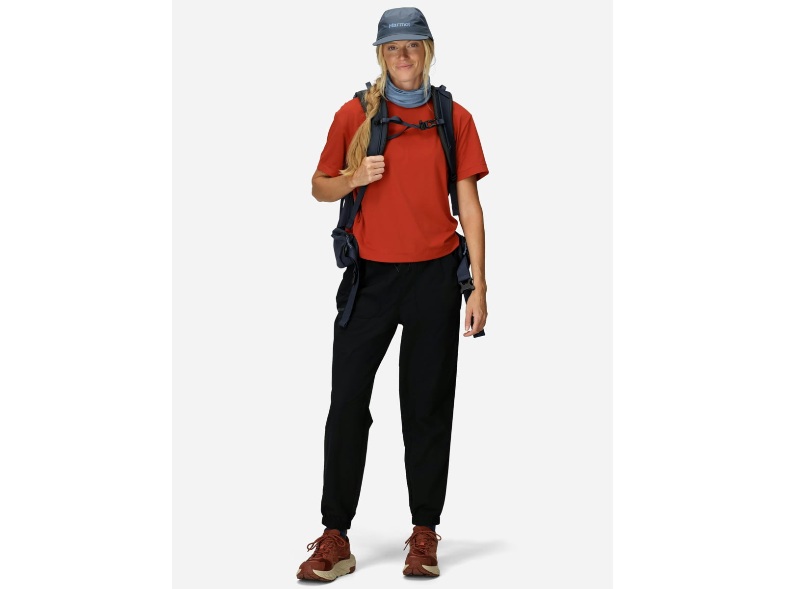 Marmot AirExchange SolarShield Crew SS - Women's Sumac