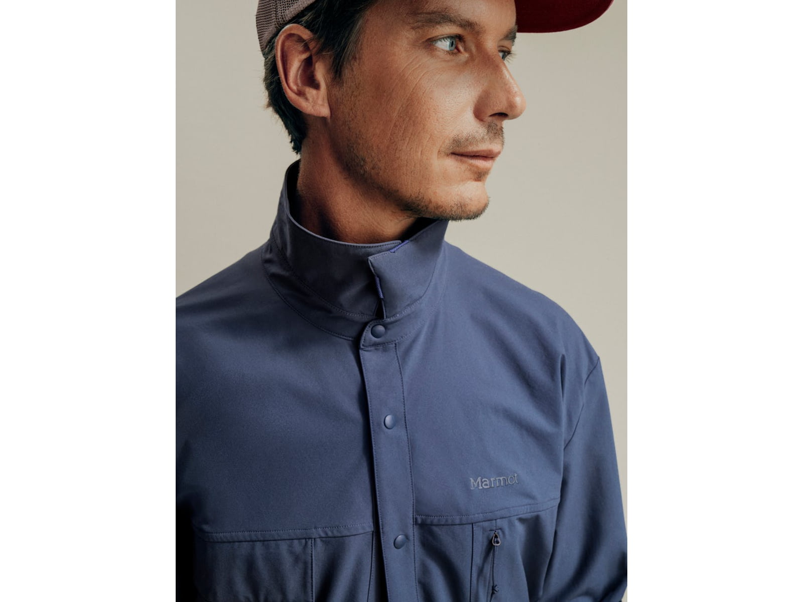 Marmot AirExchange SolarShield Overshirt - Men's Thunderhead