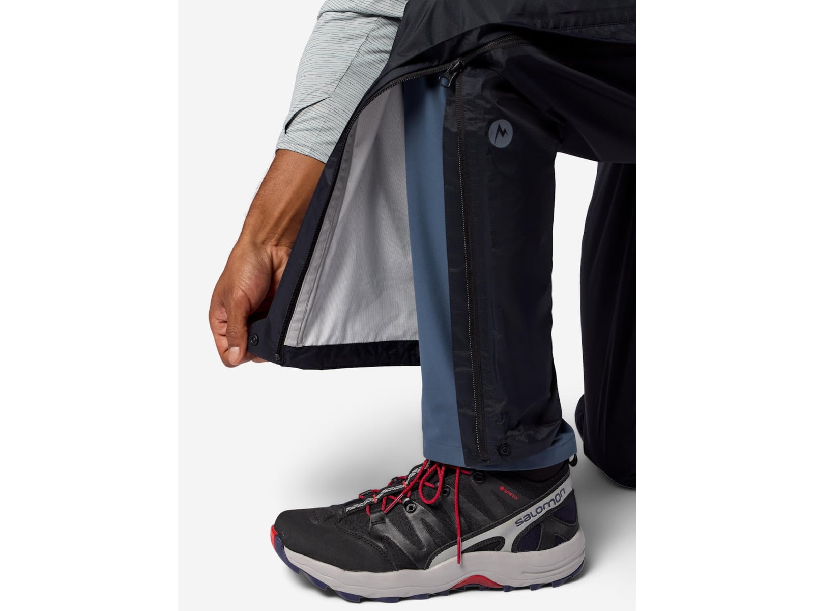 Marmot PreCip Evo Full Zip Pants Shorts - Men's Black