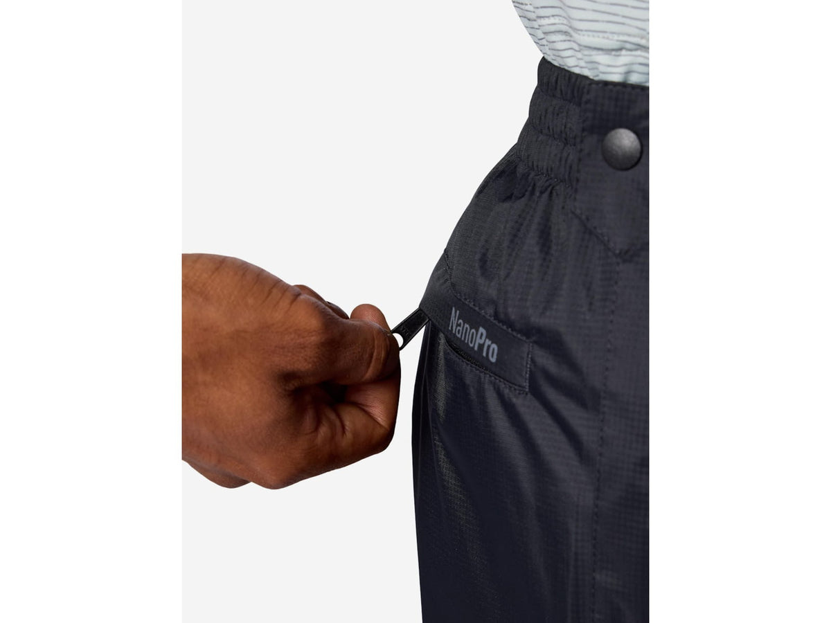 Marmot PreCip Evo Full Zip Pants Shorts - Men's Black