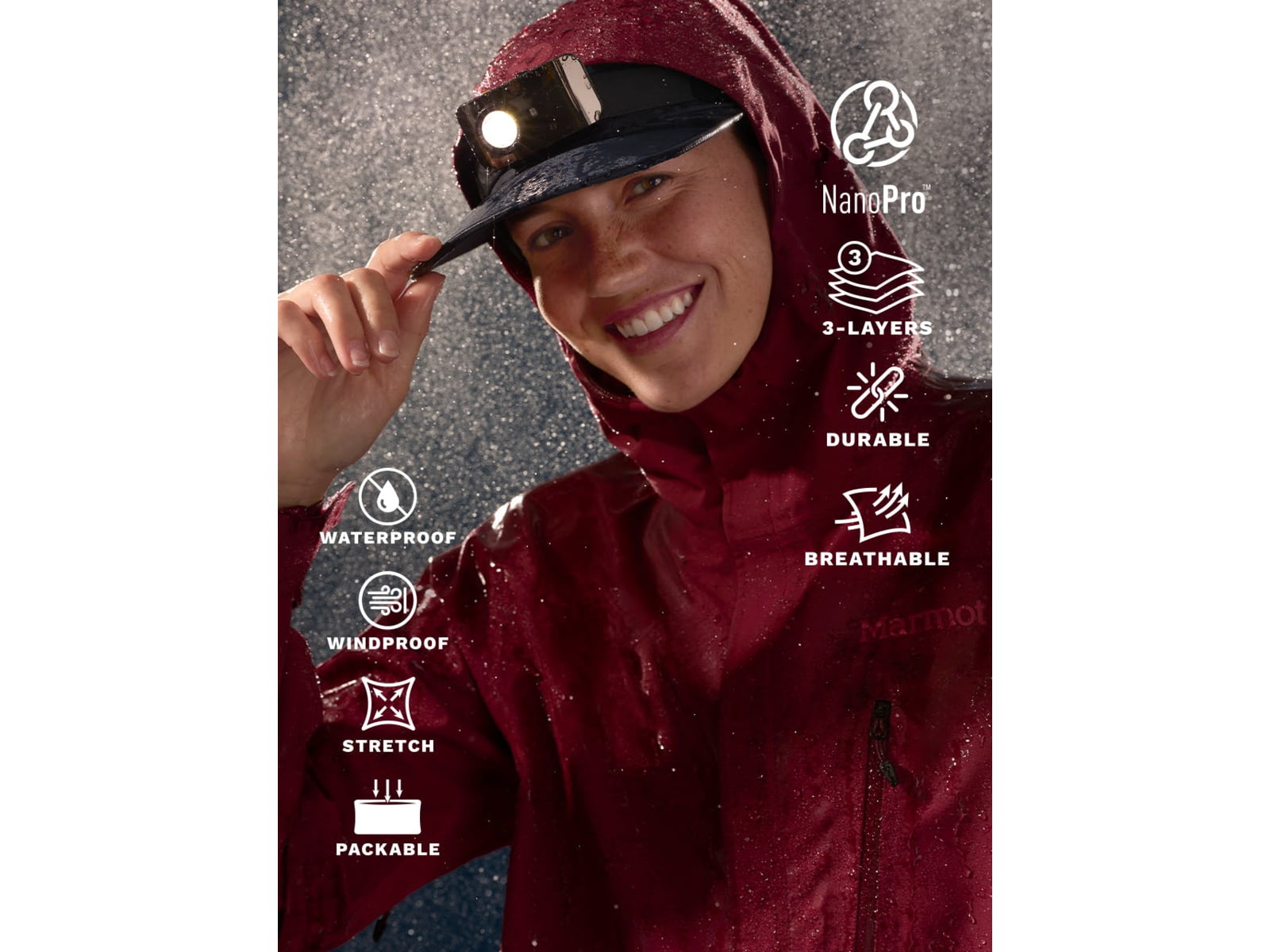 Marmot PreCip Evo Pro Jacket -Women's