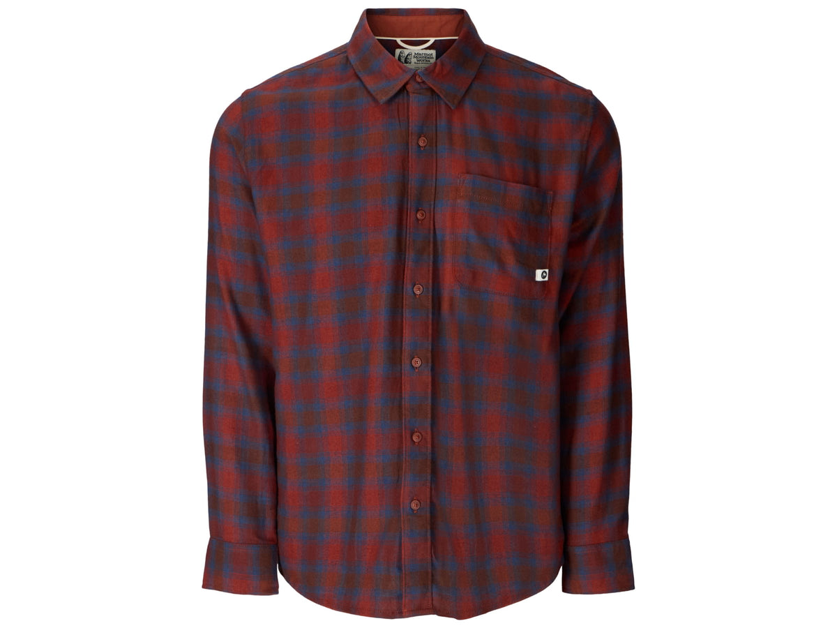 Marmot Rush Creek Lightweight Flannel Long Sleeve Shirt - Men's
