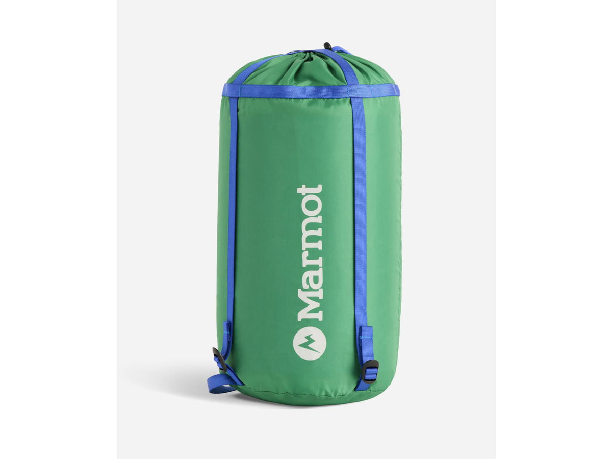Marmot Trestles Elite Eco 30 Sleeping Bag - Kid's Trail Blue/Clover LZ