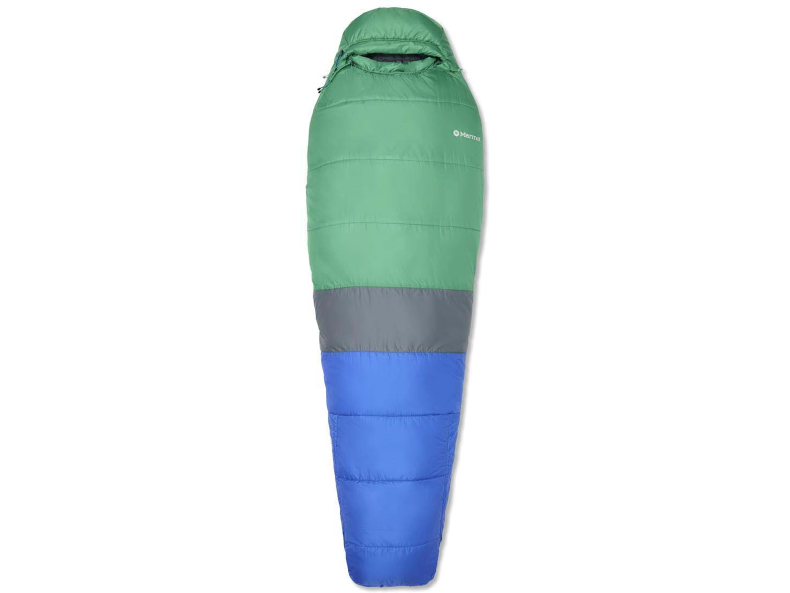 Marmot Trestles Elite Eco 30 Sleeping Bag - Kid's Trail Blue/Clover LZ