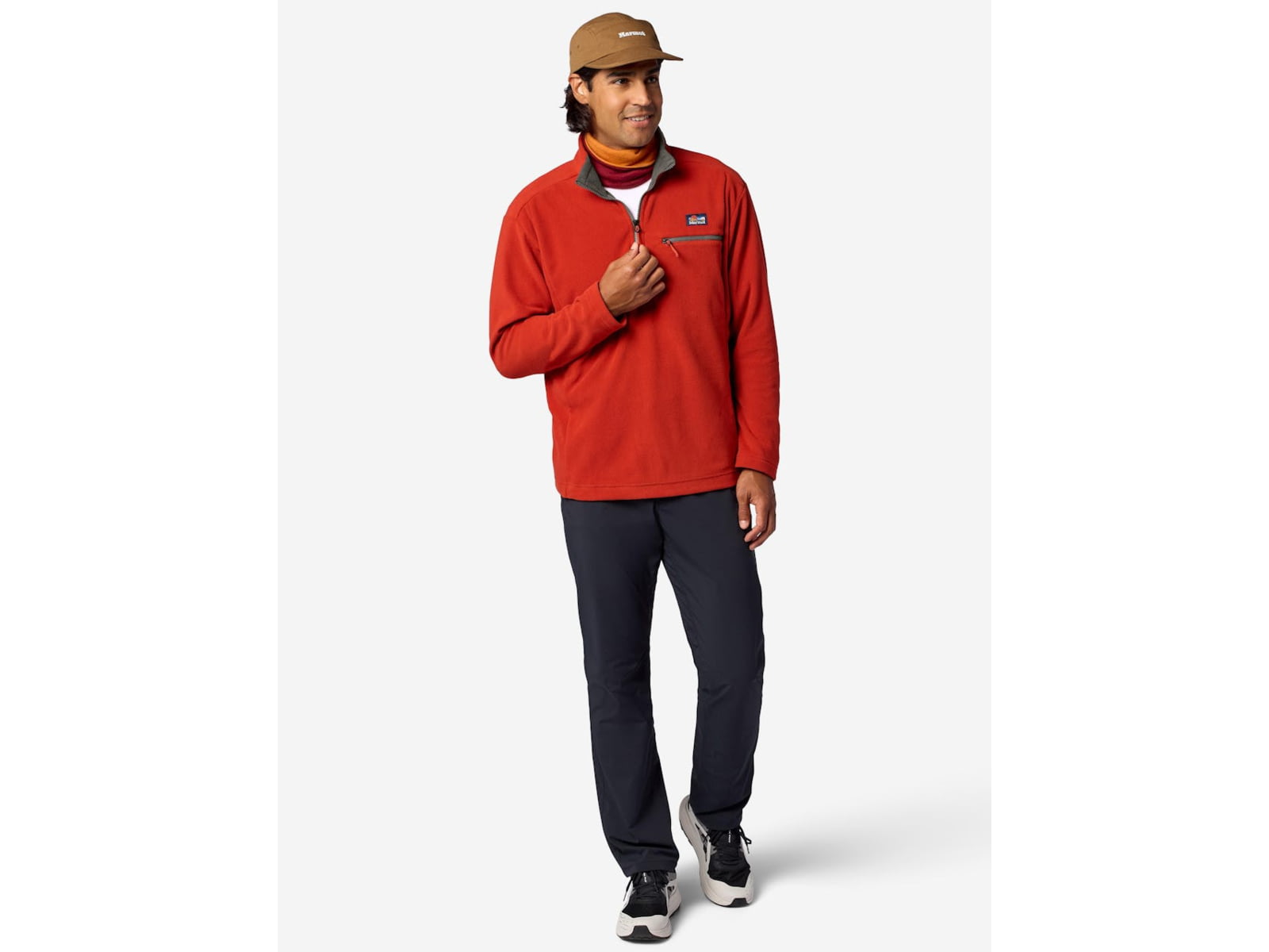 Marmot Upward Fleece 1/2 Zip -Men's Sumac