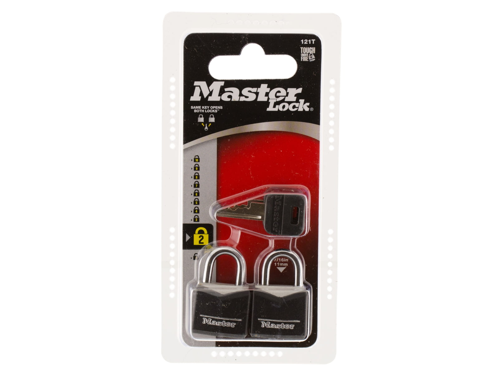 Master 121T Double Pack Keyed Vinyl