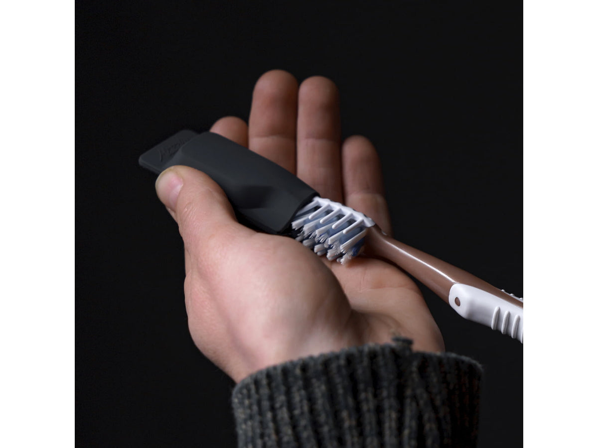 Matador Toothbrush Caps 2-Pack Black/Grey
