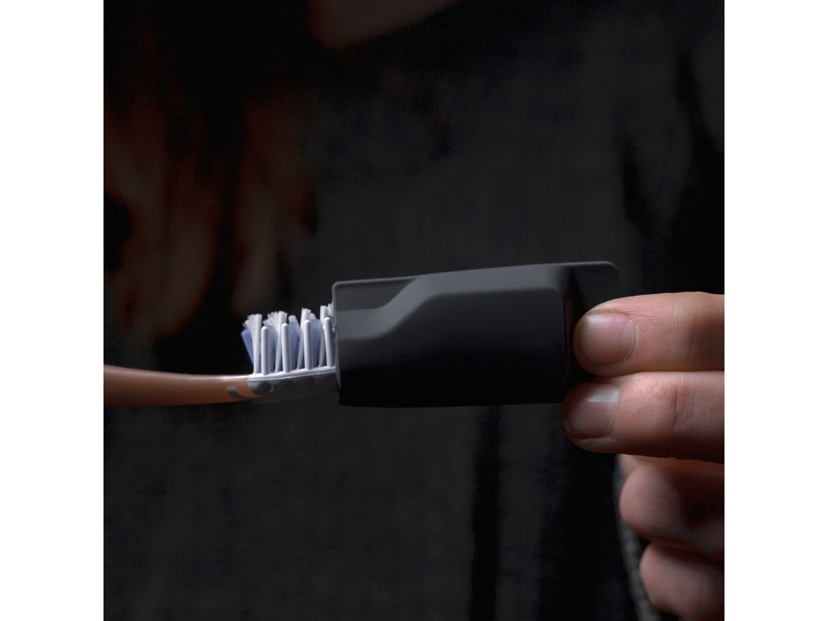 Matador Toothbrush Caps 2-Pack Black/Grey
