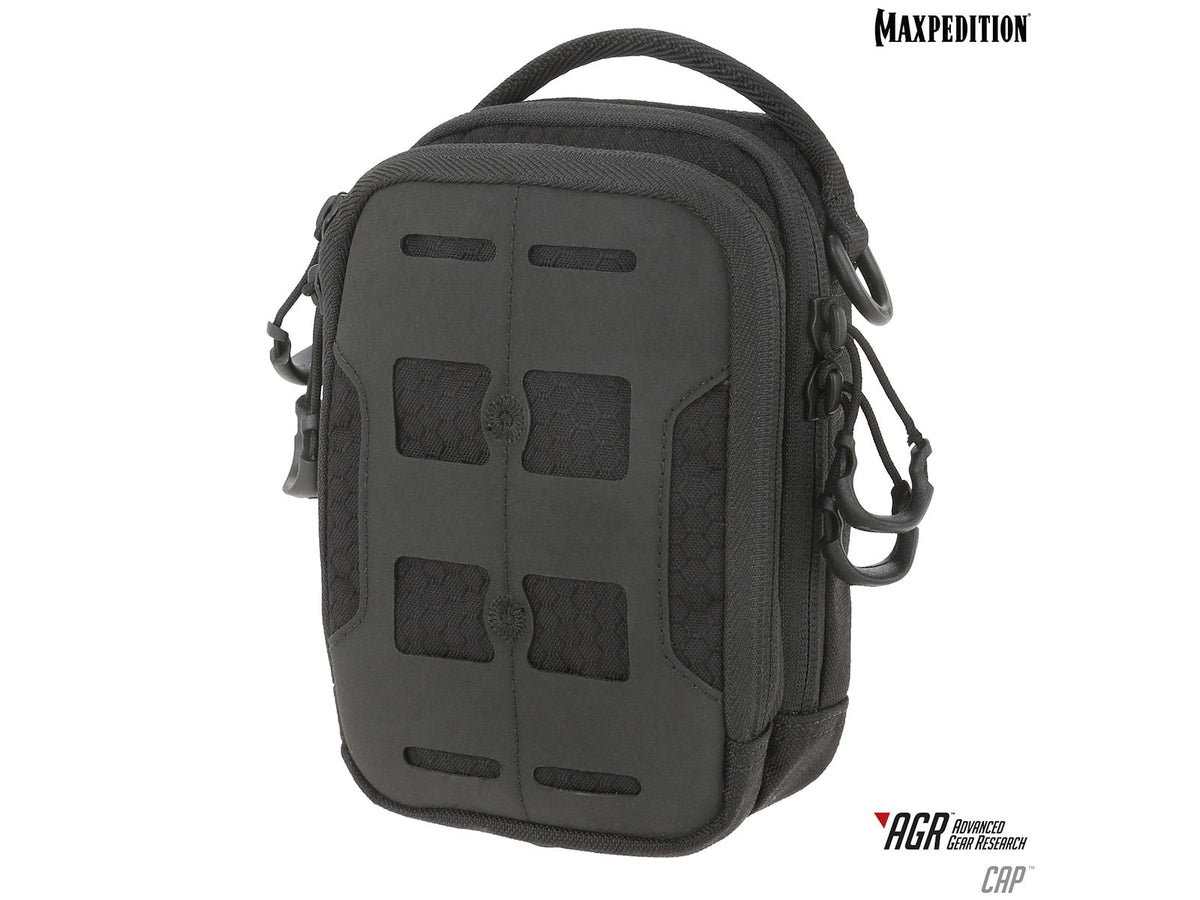 Maxpedition Cap Compact Admin Pouch Black CAPBLK