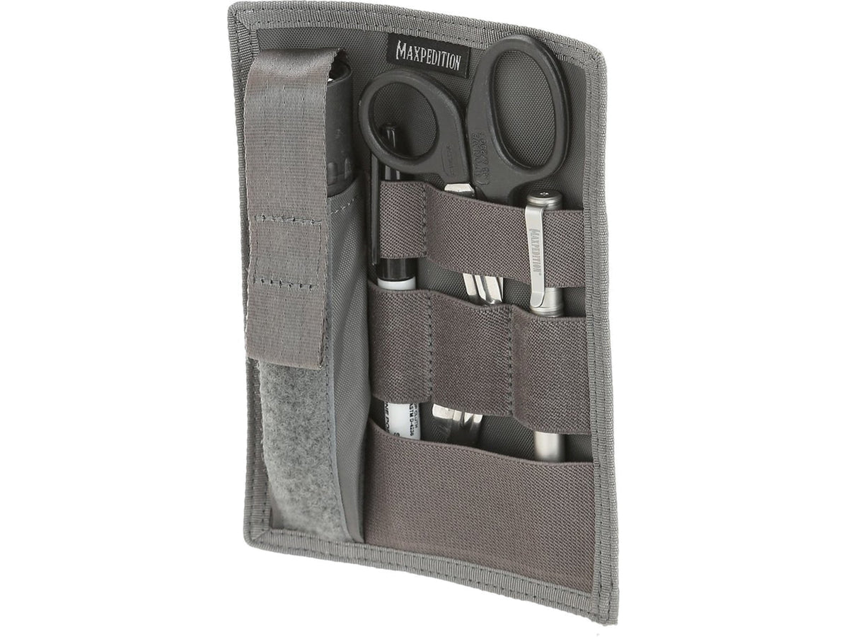 Maxpedition Entity Hook&Loop Admin Panel Gray NTTPNAGRY