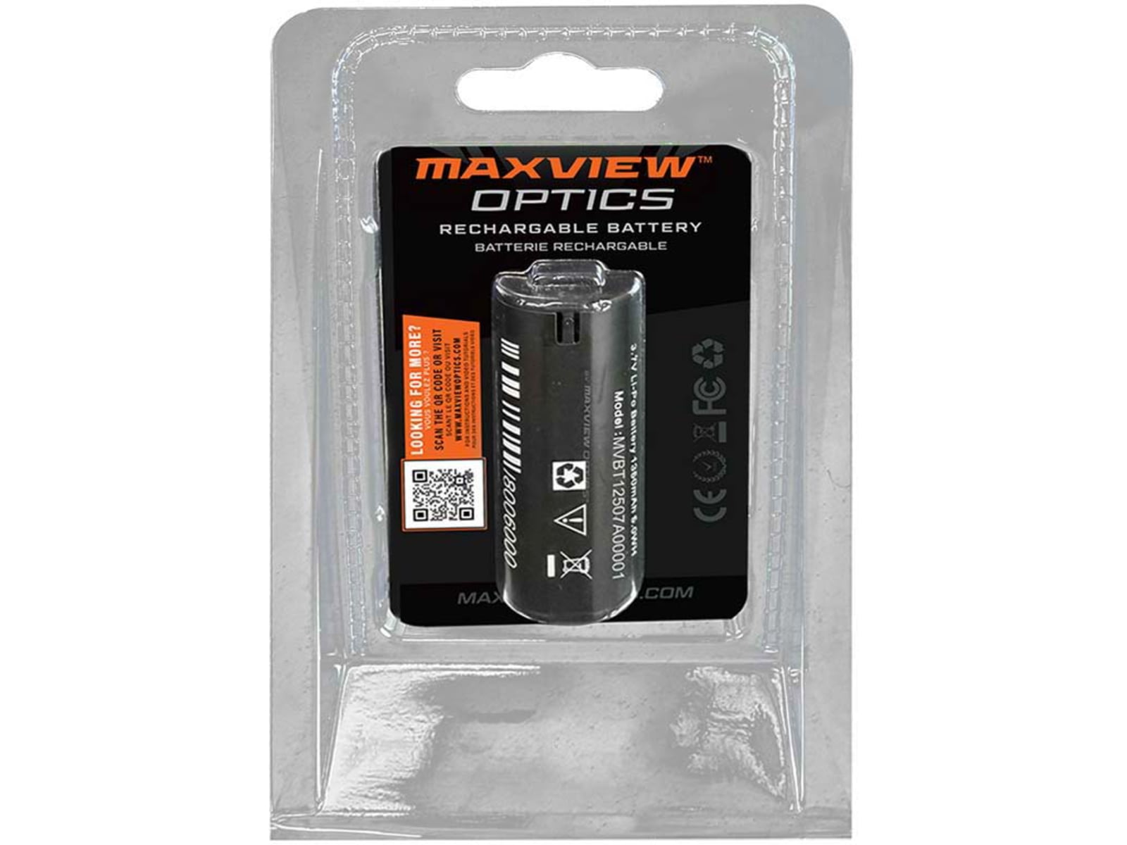 Maxview Maxcam Rechargable Battery for Maxcam Black