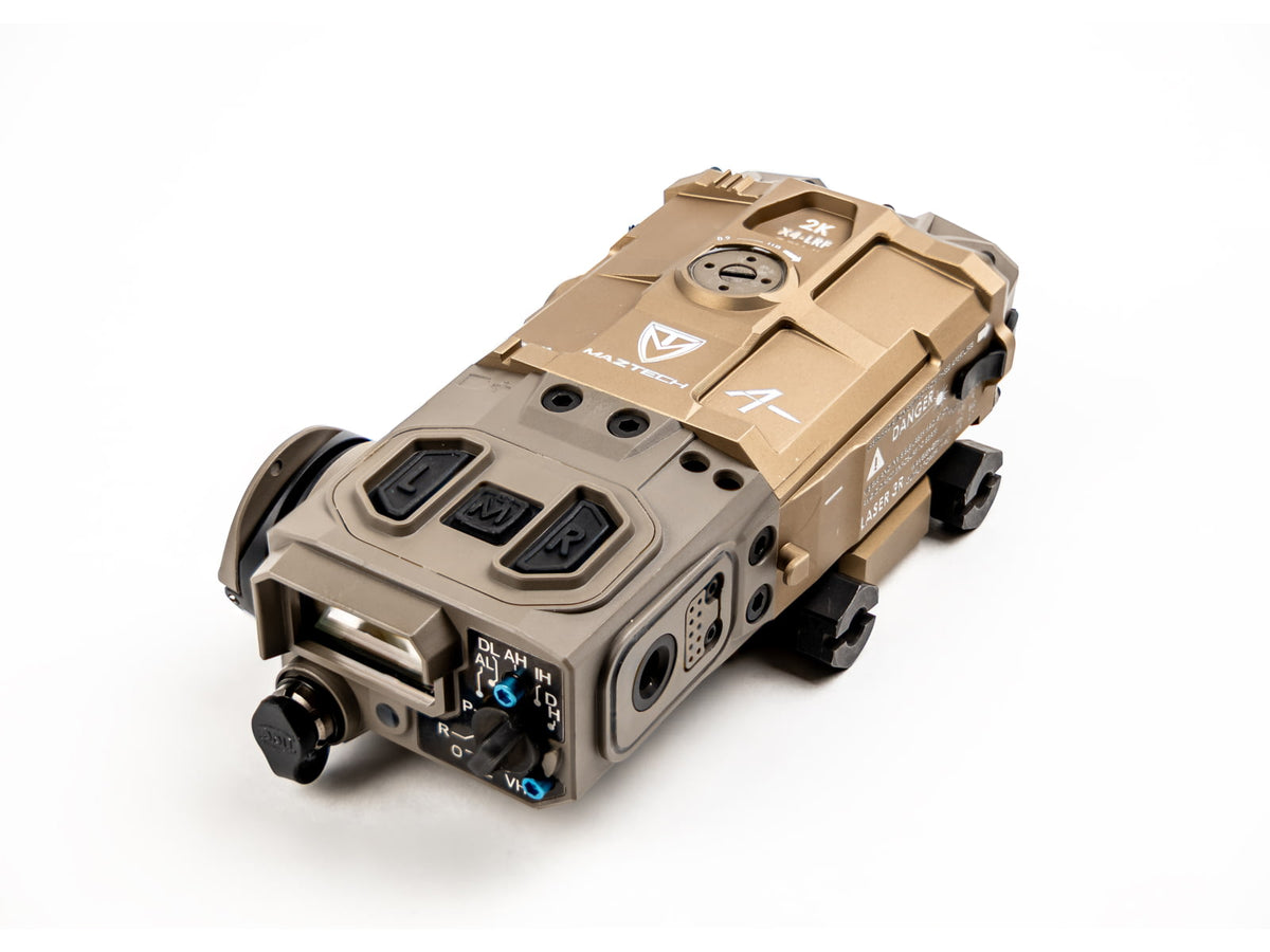 Maztech X4-LRF-2K Red/IR Rangerfinder - Gen II Flat Dark Earth MZT012-02-AB-FDE/RED