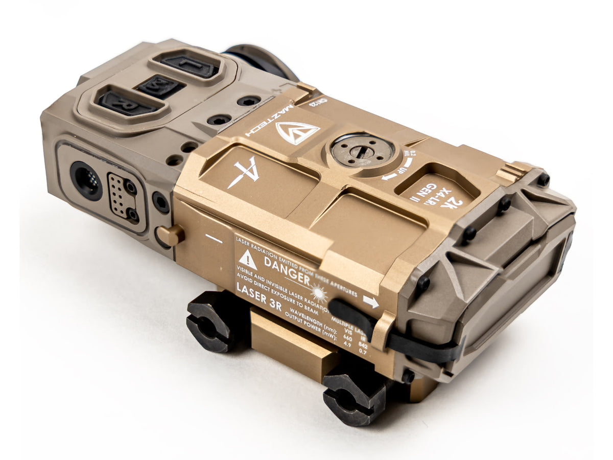 Maztech X4-LRF-2K Red/IR Rangerfinder - Gen II Flat Dark Earth MZT012-02-AB-FDE/RED