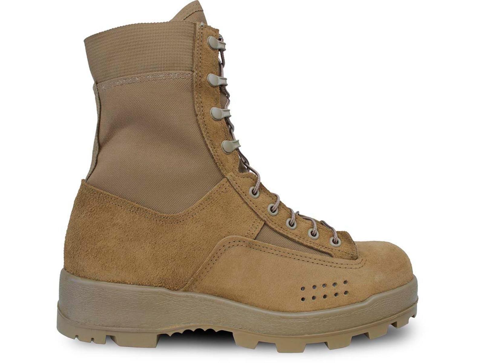 McRae Footwear BII Army Hot Weather Jungle Boot w/ Vibram Panama Outsole Coyote 8 Wide