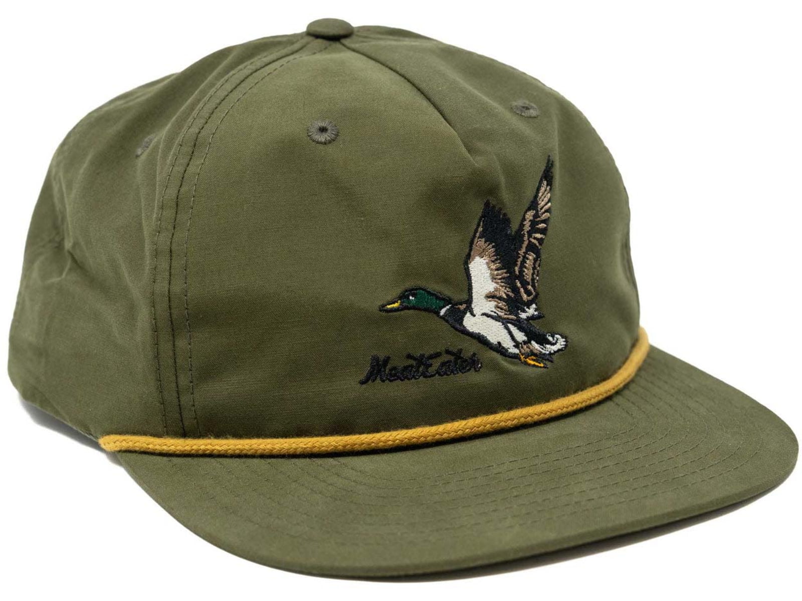 MeatEater Vintage Mallard Hat - Men's Loden/Gold One Size MEVMHLDOS